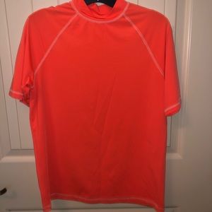 First Wave Boys Orange Surf Shirt